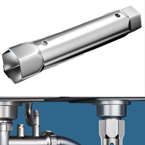 Shower Valve Socket Wrench Double-Ended Tubular Spanner 1