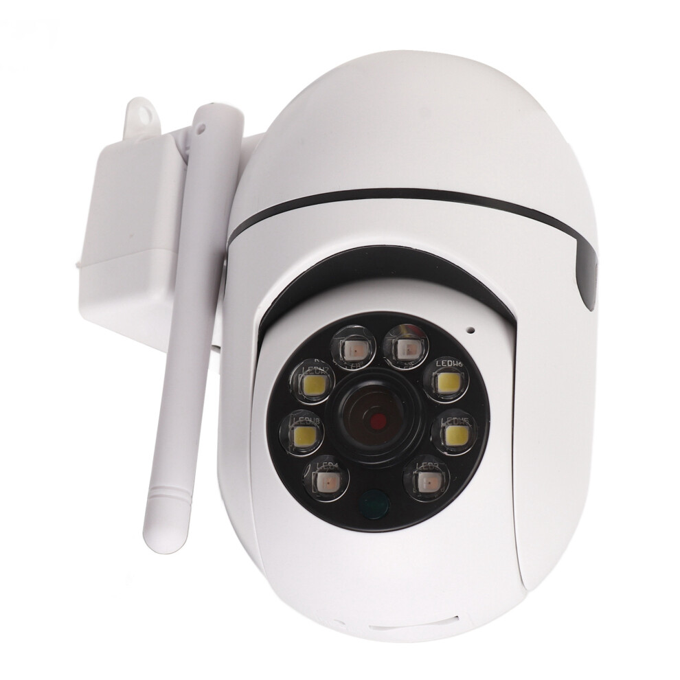 Hd 1080P Wifi Security Camera With Night Vision Two-Way Audio For Home Shop 4691356219916