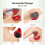 Kupping-Massagegerät 2-Level Plug-in rotes Gua Sha 5