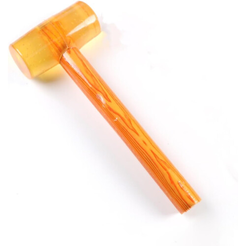 Rubber Hammer For Floor Tile Installation With Wooden Handle Dense Connection Permanent Material Model 5 Long-Term Use 2