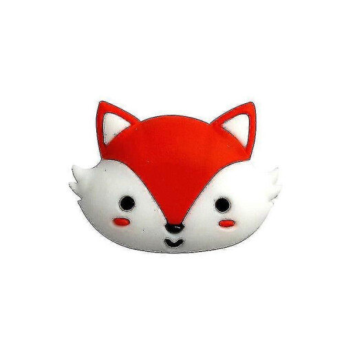 Fox Pattern Cartoon Silicone Decorative Door Stopper 1