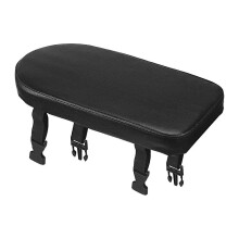 (As show, B) Back Seat Cushion Thickened Release Buckle Artificial Leather Rust Resistant Bike Rear Saddle Cycling Supplies
