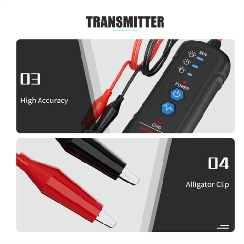 Underground Wire Locator Detects Buried Power Cable Circuit 2
