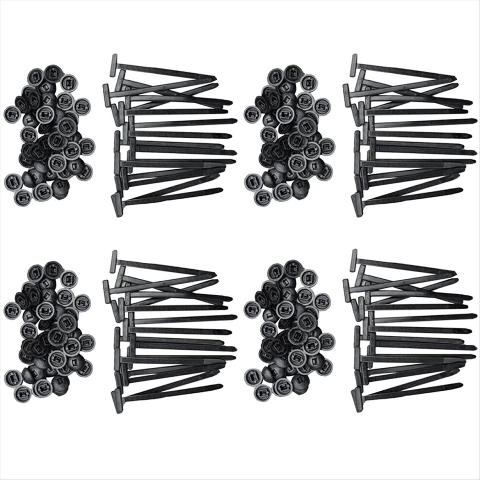 300Pcs Nylon Cable Ties Universal Self-Locking Zip 4853344849707