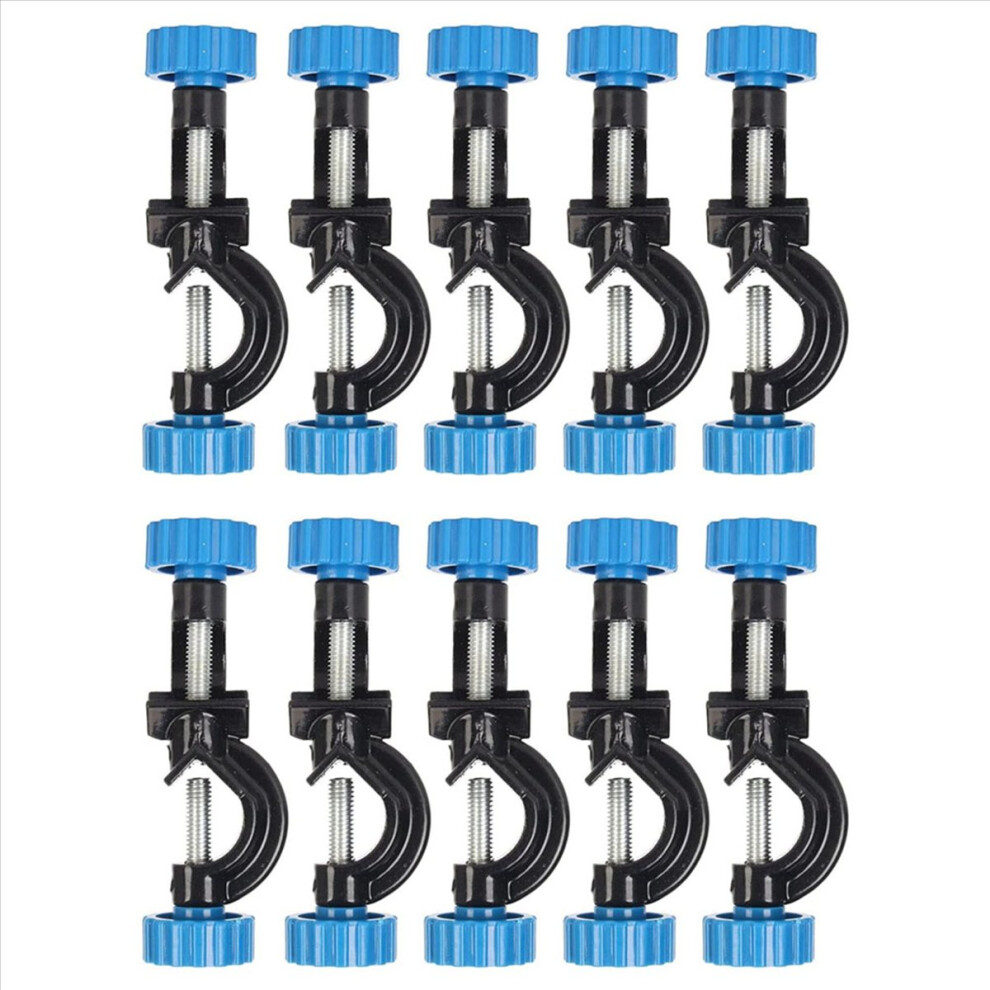 10Pcs Lab Stand Clamp Holder, Aluminum Alloy Body Laboratory Holder Right Angle Bosshead Clamps 4853344851502