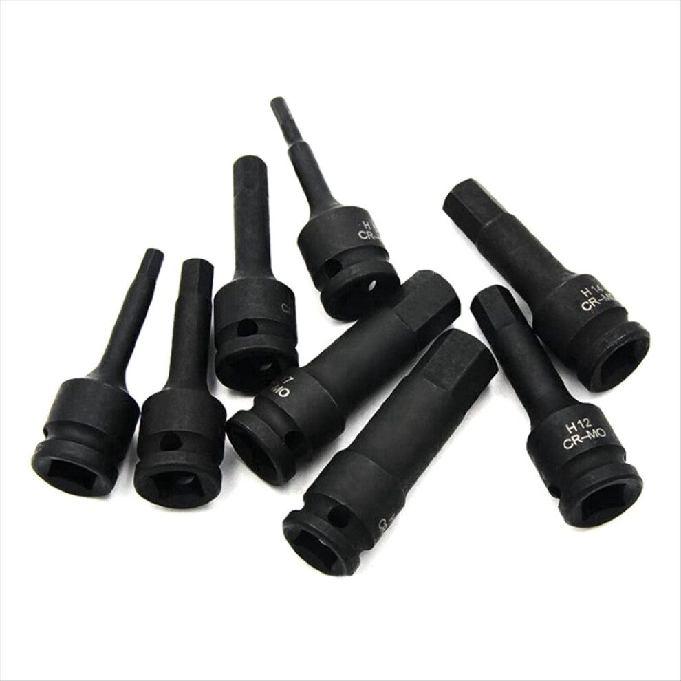 Impact Hex Socket Drill Bit 12.5Mm H5-H19 Key Wrench 4852597824325