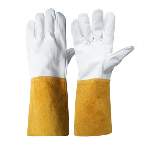 Working Gloves,Welding Gloves Unlined Grain with Cuff