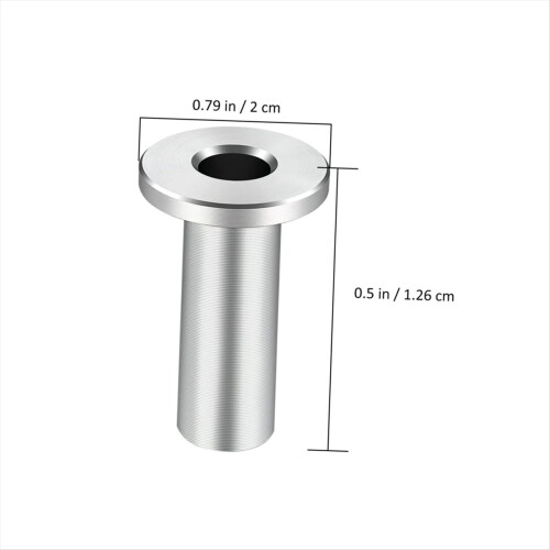 Stainless Steel Protector Sleeves for 1/8Inch Wire Rope Cable Railing 2