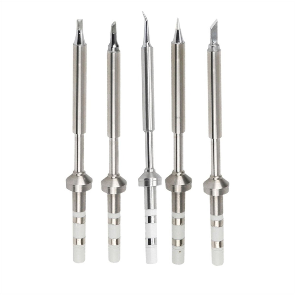 5Pcs Soldering Iron Tips,Ts100 Series Rapid Heating Replacement Tip 4852100662857