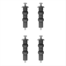 4-pack universele toiletbrilschroeven