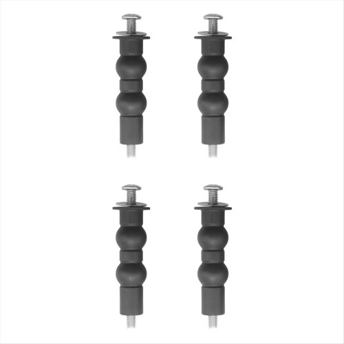 4-pack universele toiletbrilschroeven 1