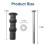 4-pack universele toiletbrilschroeven 7
