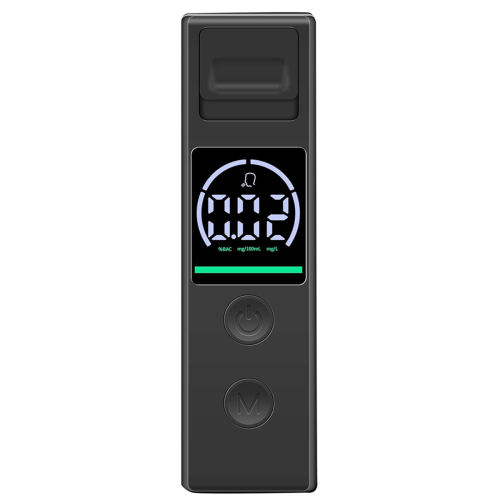 Draagbare alcoholtester met 3-kleuren LCD-digitaal display