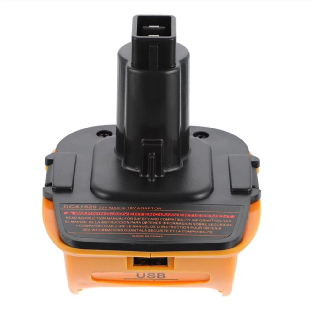 Dca1820 Battery Converter Adapter For 18V Tools To 20V Li-Ion 4852597821379