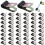 50 stuks kabelklemmen 1/4 met rubbercoating 1