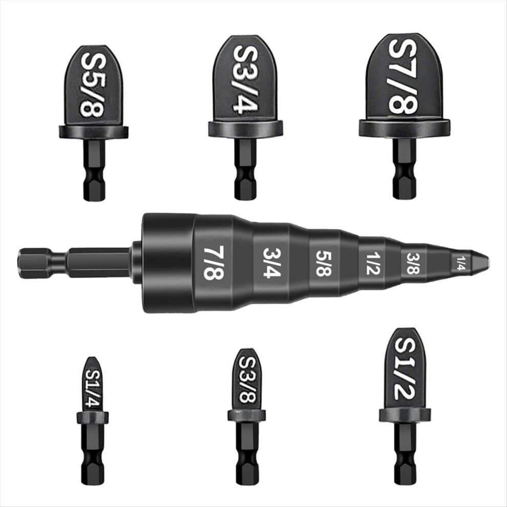 7Pcs Swaging Tool Hvac, Air Conditioner Copper Expander Tube Hvac 4853929103606