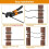 40 Pcs 1/8In T316 Cable Railing Kit 6