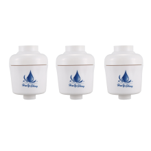 3X Kitchen in-Line Shower Bath Head Purifier Water Filter Health Remove Chlorine,