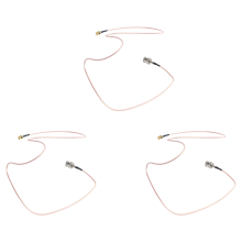 3 stuks 3 voet SMA mannelijke stekker naar BNC pigtail jumper caxiale kabel RG316 1m
