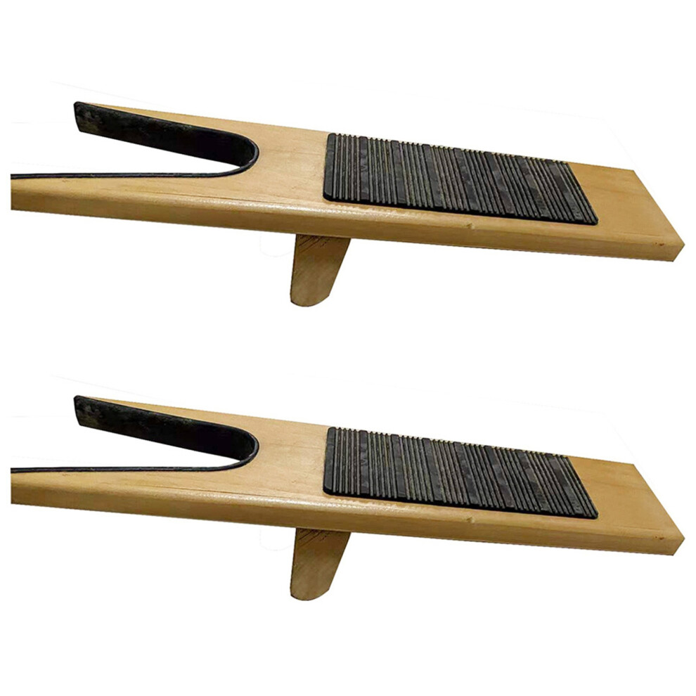 2X Boot Puller Jack Wooden Remover No Bending Stable Tools 4853929122409
