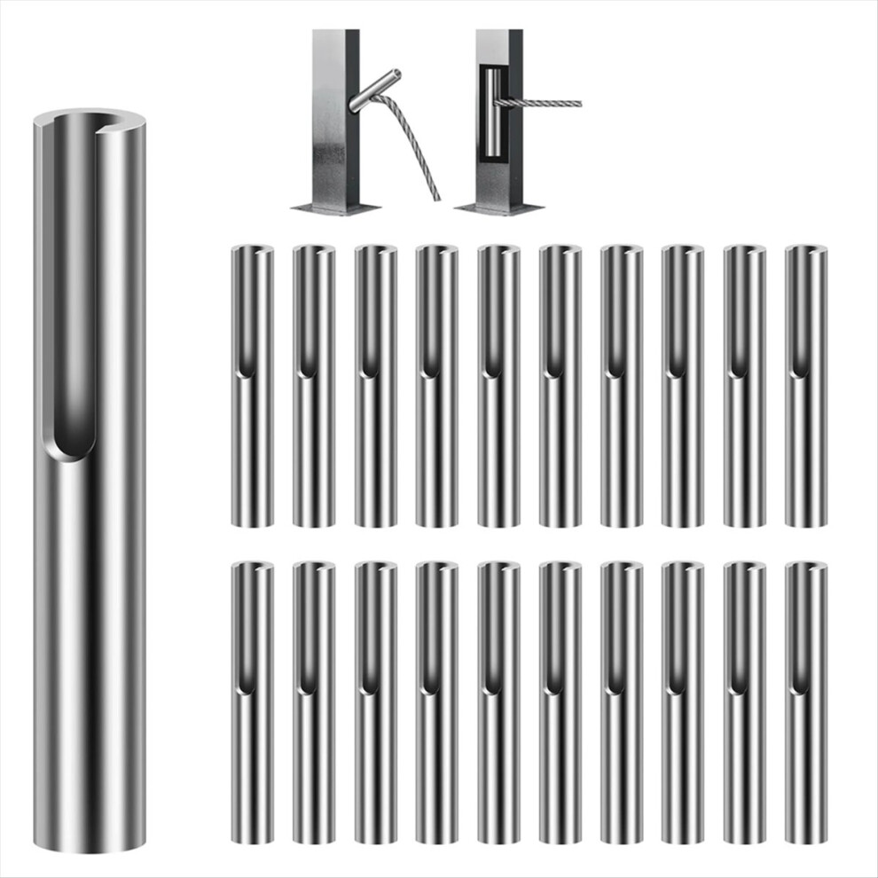 20Pack 1/8In Cable Railing Kit,Swageless Kit 4853006501448