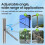20-pack 1/8 inch kabelrailset, zonder beugels 7