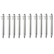 10PCS Vernier Caliper 0-100mm Ballpoint Pen Multifunction Gadget