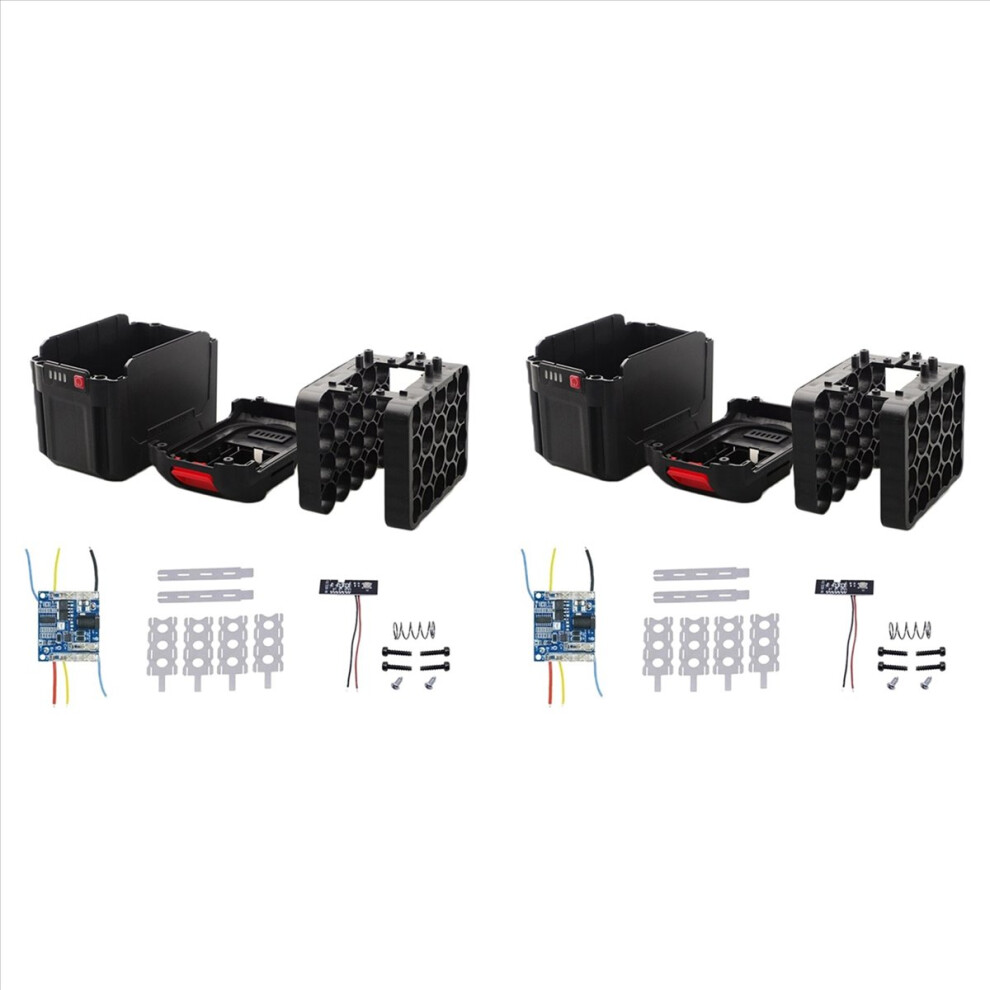Photos - Other for Computer 2X for -Battery Case Storage Box Shell PCB Charging Board Power Tool Accessories,20 Cores