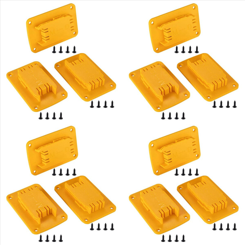 12 Packs Tool Mount For 20V 12V Drill Fit Holder Hanger (Yellow Lot Of 12) 4853006584779