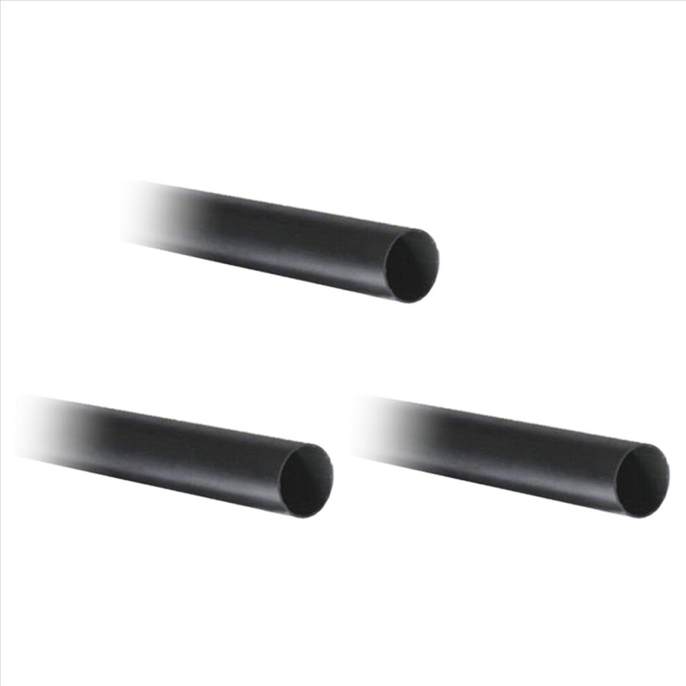 3X Black Heat Shrink Tube Electrical Sleeving Car Cable/Wire Heatshrink Tubing Wrap, 20Mm,1M 4853006579447