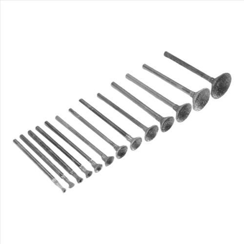 Stone Carving Set Diamond Burr Bits Compatible with for 2