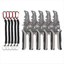 stuks multifunctionele elleboogstriptang met veersleutelhanger