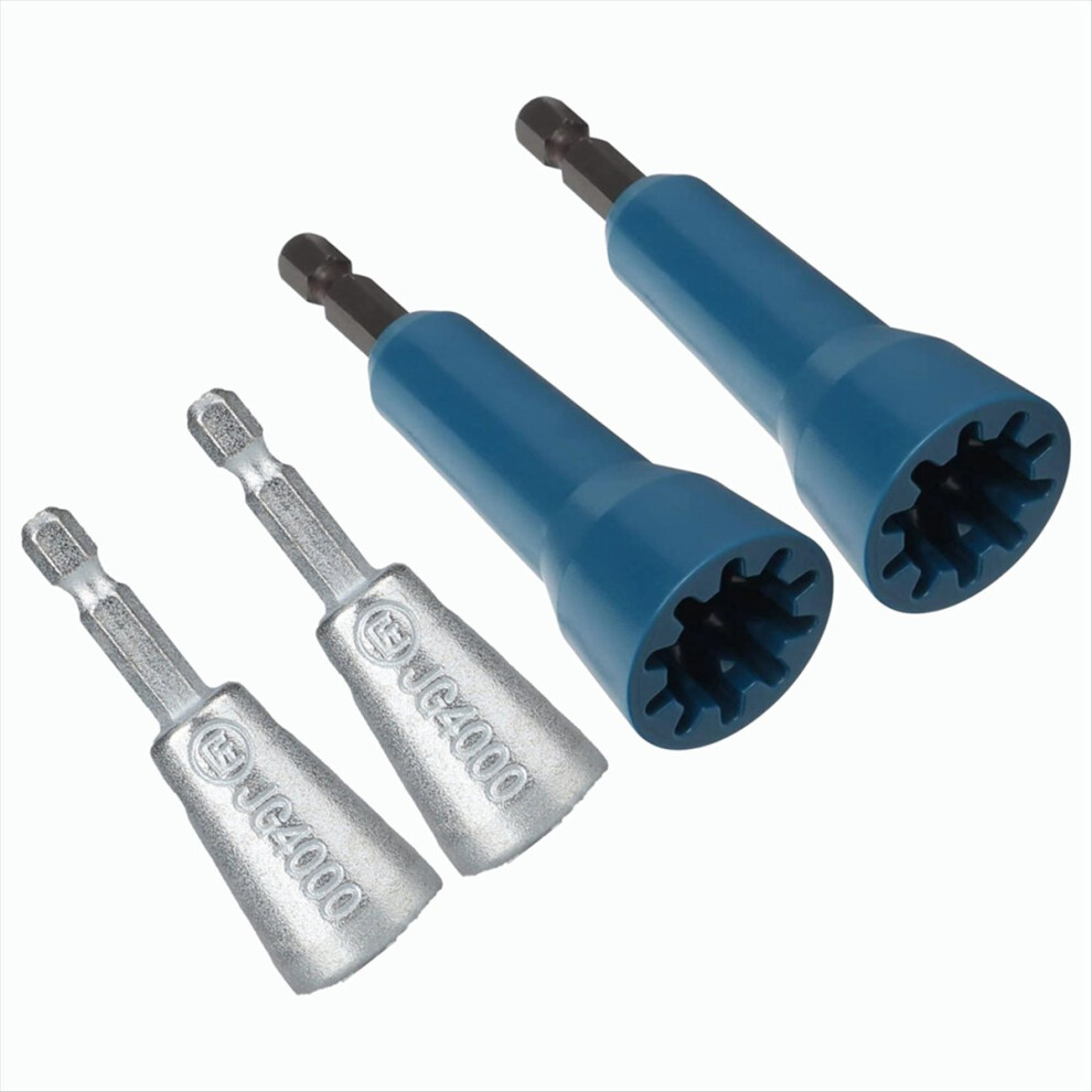 Wire Twister Tool For Drill 4Pcs Twist 4852245759481