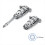 5pcs -Type Square Shaft Multifunctional Output Electric Wrench 2