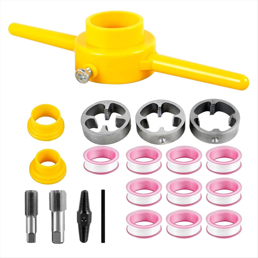 Pvc Thread Maker Tool,Pipe Threader Plumbing Tool Kit 4852597864635