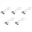 5X DB9 RS232 naar 10-pins lintkabelconnectoradapter 1