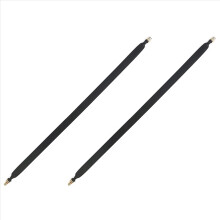 2x LoRa platte kabel RP-SMA mannelijk naar vrouwelijk raam- en deurdoorvoer coaxiale verlengadapter voor wifi