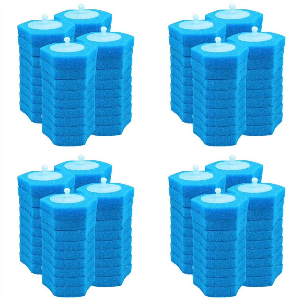 144 Pcs Toilet Brush Replacement Head,Toilet Stick Replacement,Toilet Cleaner Replacement,Disposable Head 4852245753328