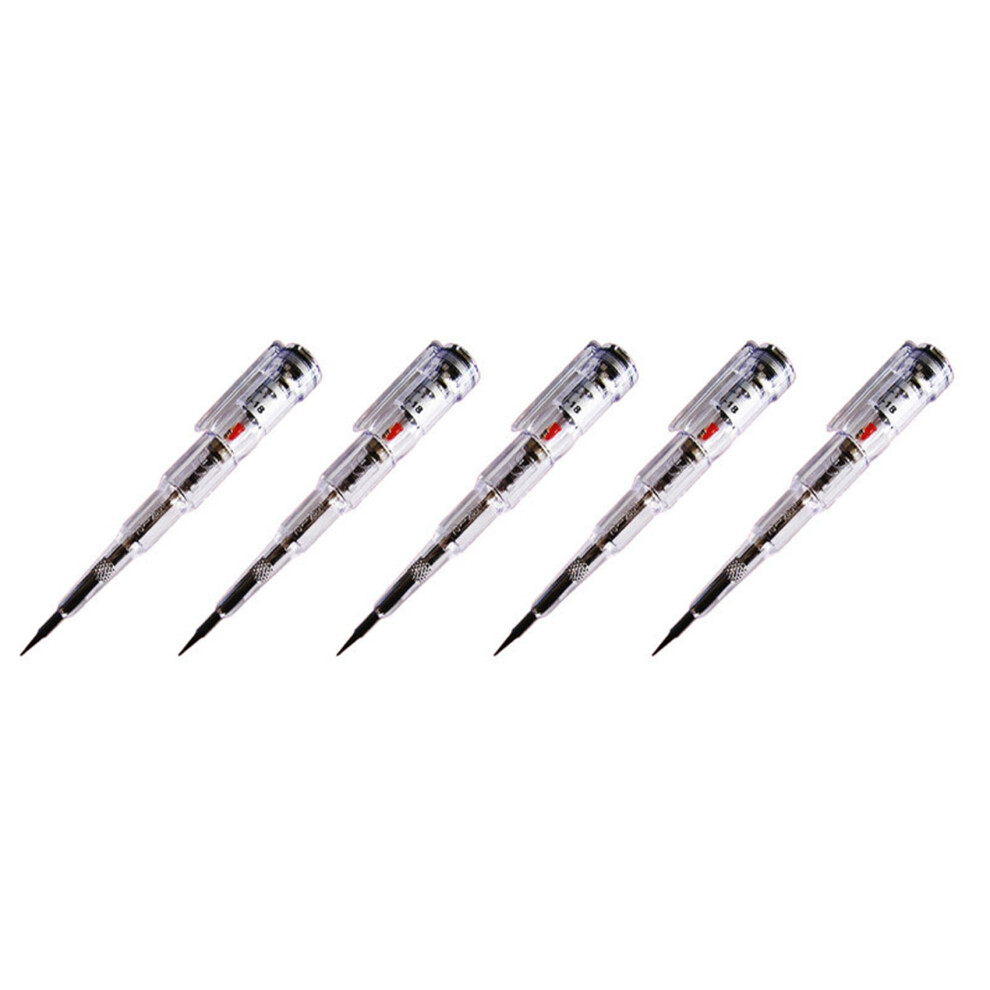 5X Waterproof Induced Electric Tester Pen Screwdriver Probe Light Voltage Detector 70-250V 4853006511294