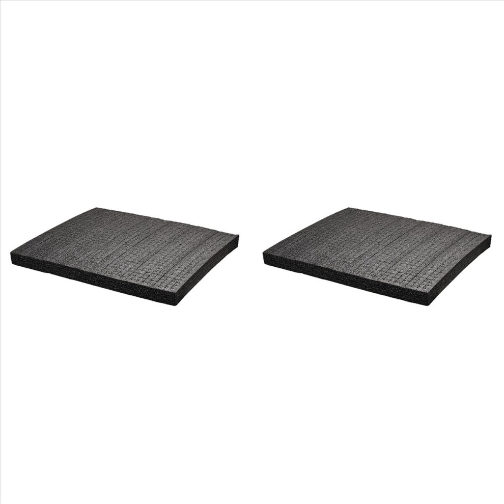 4Pcs 50X30x2cm Pick Apart Foam Insert Cutting Lining Packaging Pre-Cutting Tool Box And Hard Case Black 4853006505019