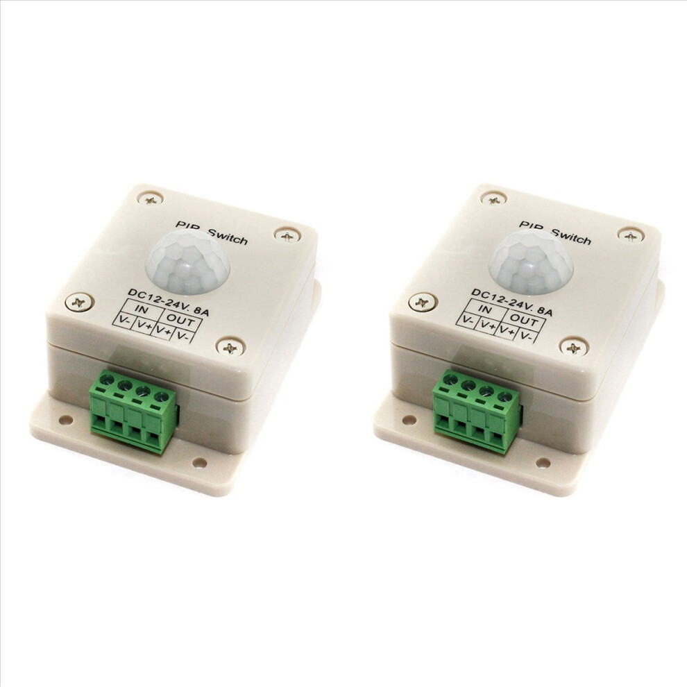 2X Automatic DC 5V 12V 24V Infrared PIR Motion Sensor Switch for LED Strip Light Bulb Lamp-image-OPC-PMGRJ6V-NEW