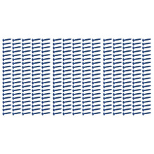 300PCS 3/16 X 1-1/4In Blue Flat Concrete Diamond Point Screw Anchor for Anchoring to Masonry