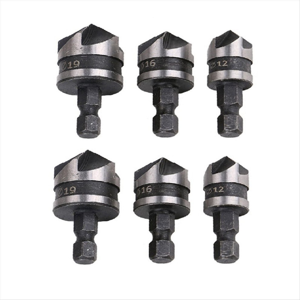 Hexagon Shank Five-Edge Chamfering Tools 4852245774446