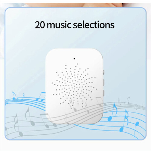 Tuya APP Free Cloud Storage WiFi Doorbell Low Consumption,B 1
