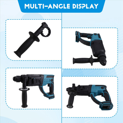 3 Functions Electric Brushless Rotary Hammer for 18V Battery