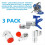 3-Pack Airless Verf Draaikoppelingen 7/8 Inch Draad 5