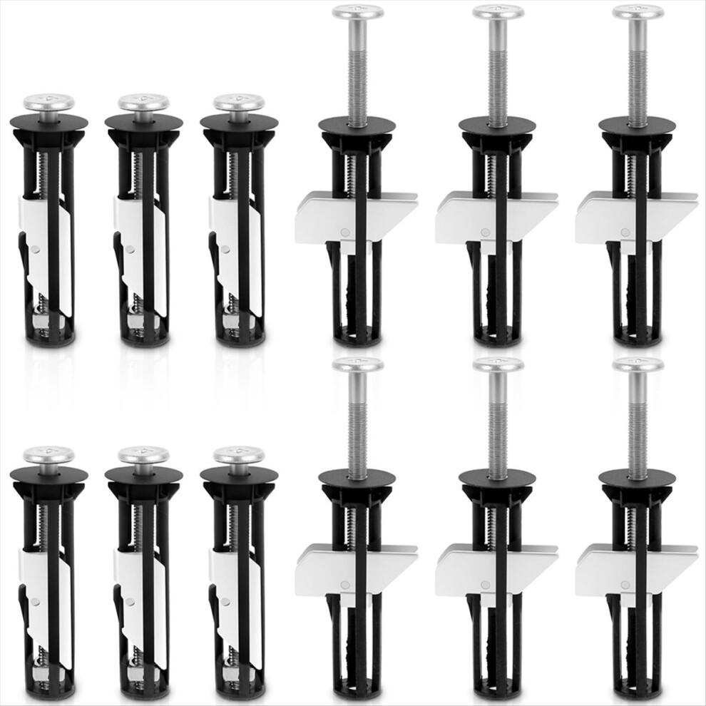 12Pcs Toilet Screws Replacement Kit, Universal Seat Bolts 4852245769398