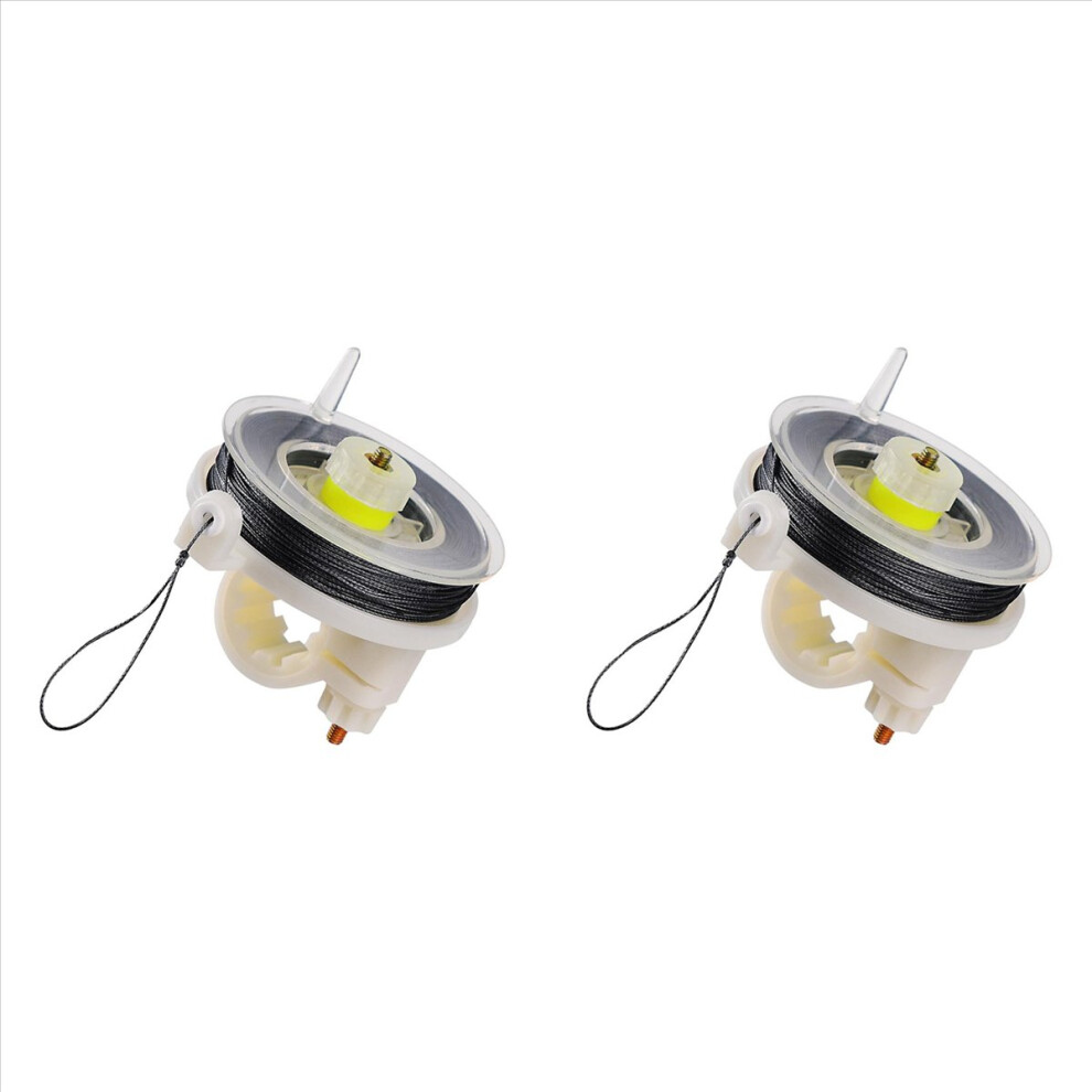 2 Pcs Trip Wire On Reusable Reel (85Ft),Trip For Perimeter Alarm 12 Gauge And 4852245771995