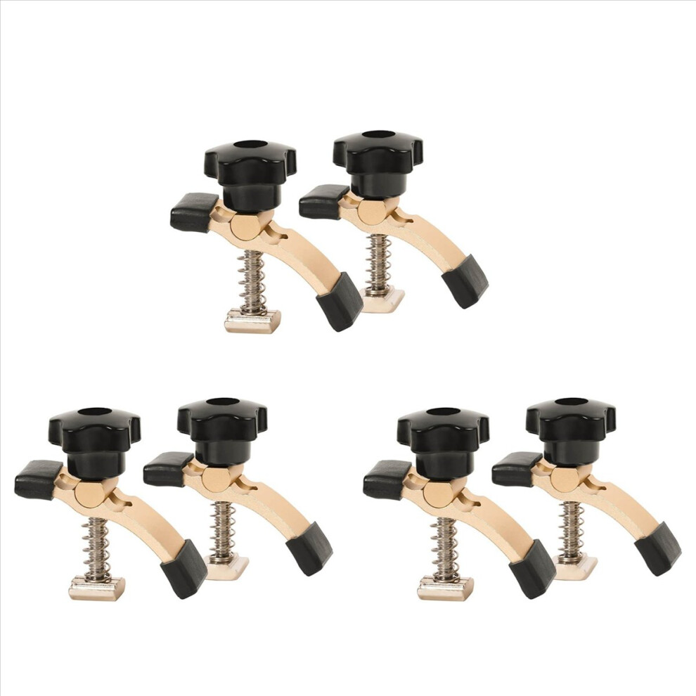 6Pcs Mini Hold Down Clamp Kit, Cnc Router For Woodworking And Metalworking, With 3018 Machine 4852245771988