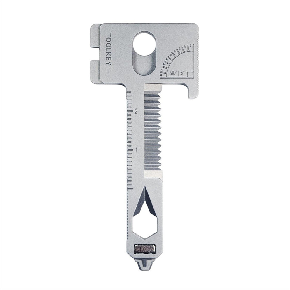Keychain 17+ Functions Multitool Dual Flathead Screwdriver 4852245777003
